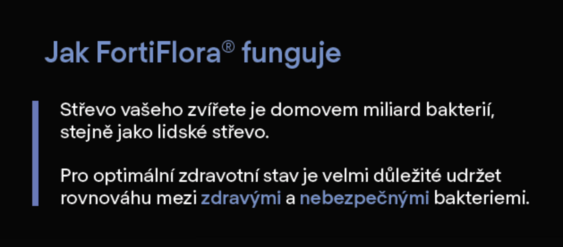 FortiFlora® – probiotiká pre psy a mačky