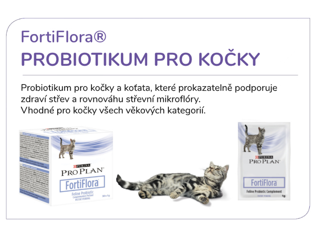 FortiFlora® – probiotiká pre psy a mačky