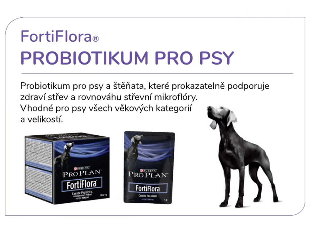 FortiFlora® – probiotiká pre psy a mačky